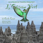 affiche Oiseau vert
